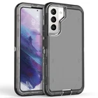 Case For Samsung Galaxy S21 5G Shockproof Cell Phone Cover Translucent Black