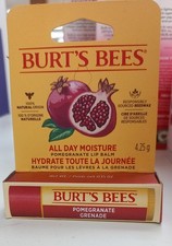 Burts Bees Lip Balm Pomegranate Grenade Moisturising Vitamin E Natural Lip Balm