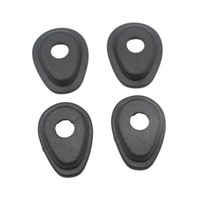 4Pcs Blinker Anzeige Adapter DistanzstüCke Schwarz FüR MT01 MT25 MT03 MT07