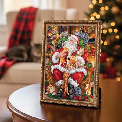 Letistitch Paws & Presents Counted Cross-Stitch Kit