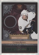 2011 Panini Crown Royale Lords of the NHL Memorabilia Prime Corey Perry #14 2d8