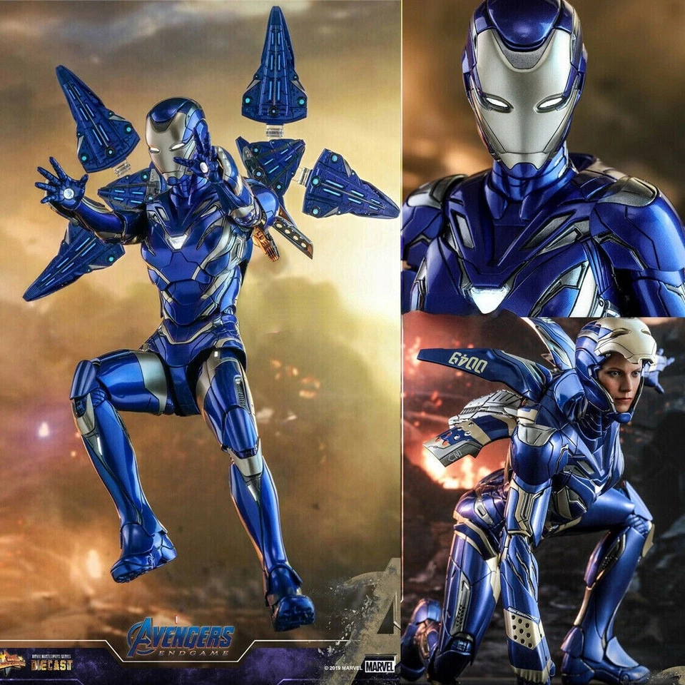 Figura 1/6 HOT TOYS MMS538D32 AVENGERS ENDGAME MK49 PEPPER POTTS ARMADURA DE RESCATE Foto 2 de 4