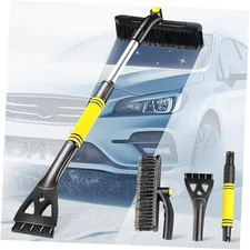 Ice Scrapers for Car Windshield,32“Snow Brush for Car with Ice Scraper, 