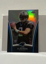 2010 Topps Chrome #TMB-2 Jimmy Clausen Rookie Refractor Carolina Panthers