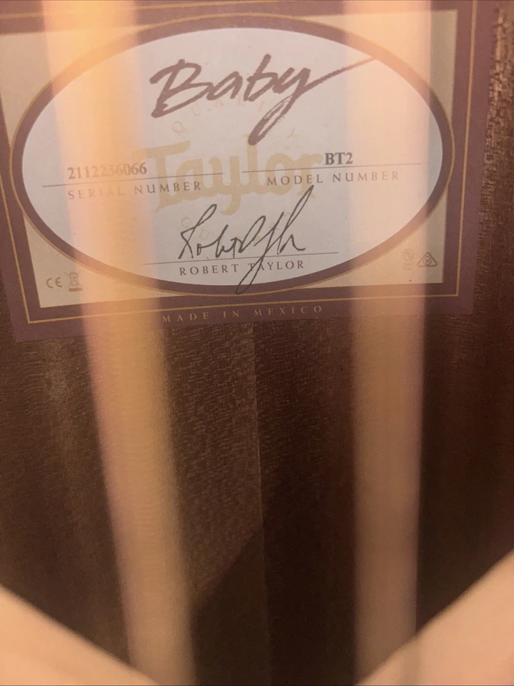 Taylor Baby Mahogany BT2 Acoustic Guitar - Natural Mahogany (5-pack) Bundle - Image 2 of 4