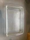Vtg PYREX 233 Clear Glass Casserole 13-1/2 x 8-3/4 x 1-3/4" Oven Baking Dish USA