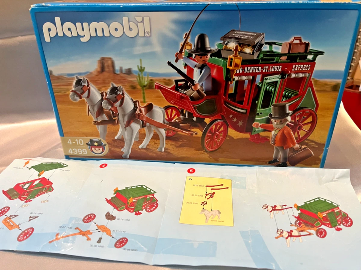 Playmobil 4399 - Entraîneur De Scène Western - Figurine Et Accessoires