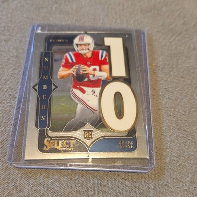 2024 Panini Select Numbers - Drake Maye #20 (Rookie Insert) Patriots NFL