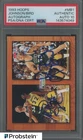 Magic Johnson Larry Bird HOF Dual Signed 1993 Hoops #MB1 PSA/DNA DUAL AUTO 10