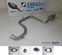 Imasaf Auspuff Mitteltopf + Anbauteile für KIA Joice 2.0 1999-2003