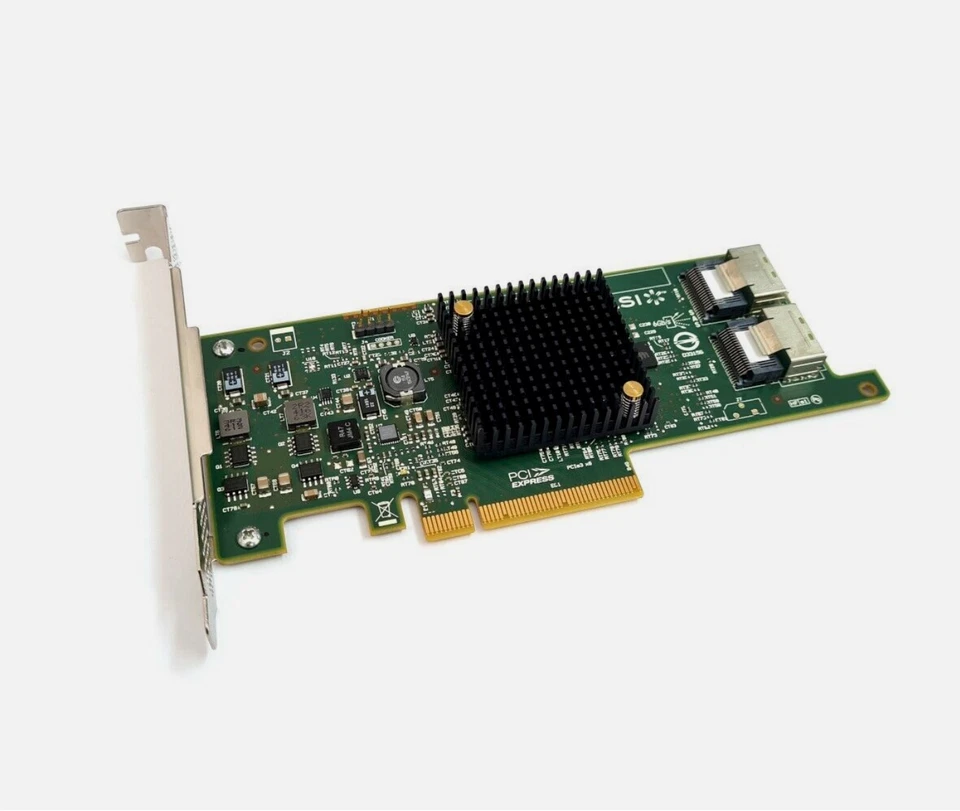 Broadcom LSI 9207-8i SATA/SAS 6Gb/s PCI-E 3.0 FW:P20 IT Moder ZFS FreeNAS unRAID - Bild 4 von 4