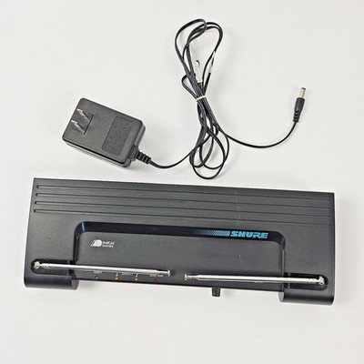 Shure T4V Diversity Wireless Microphone Receiver Vocal Receiver w/ Power Cord