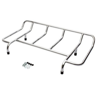 Gepäckträger chrom Kofferträger Montage Topcase Koffer Motorrad Quad Trike Moped