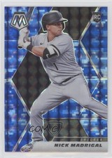 2021 Panini Mosaic Rookie Blue Camo Mosaic Prizm Nick Madrigal #244 0o1