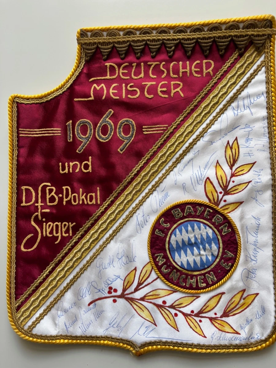 FC Bayern Munich fanion vintage football pennant wimpel München e