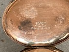 Antique Columbus Watch Co. Gold Filled Ornate Case Pocket Watch Running — photo 9
