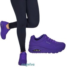 Skechers uno night shades sneakers purple comfort classic contemporary sports