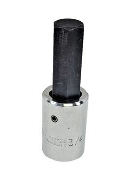 Proto J54413/4 Hex Bit Socket: 1/2'' Drive, 3/4'' Hex 4'' OAL, 2'' Bit Length NEW