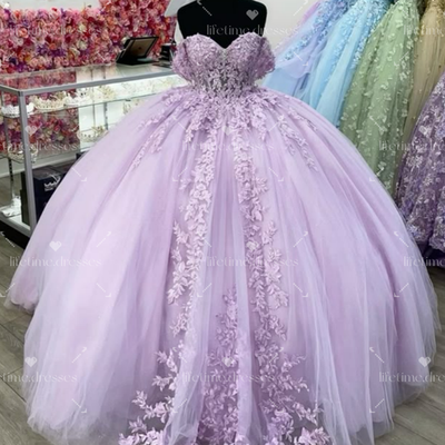 lavender birthday dress for women New Quinceanera Dresses Sweet 15 16 Princess Party Ball Gowns length 27 size 7 Color:Pastel Pink Mini dress cf-vendor-all-row Calvin Klein Collection Vintage