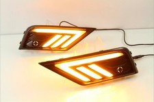 Embellecedores De Plástico Para Luces Antiniebla VW Tiguan 2012-2017 | Juego De 2, Evan-Fischer, Negros Texturizados