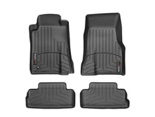 WeatherTech FloorLiner for 2009-2010 Ford Mustang - 1st & 2nd Row, Black