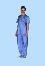 Resin 1/24 Diorama Modern Career Series Figure Toys Hospital Doctor In Blue 37