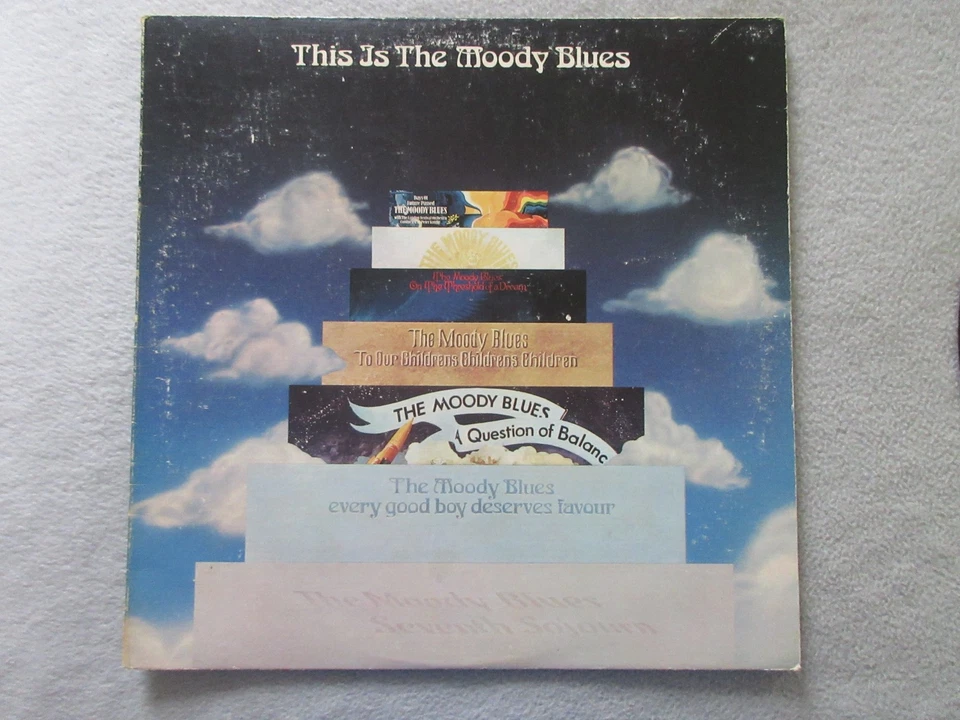 The Moody Blues THIS IS THE MOODY BLUES Vinyl 2XLP (Threshold 2 THS 12/13) 1974 — 第 2/4 张图片