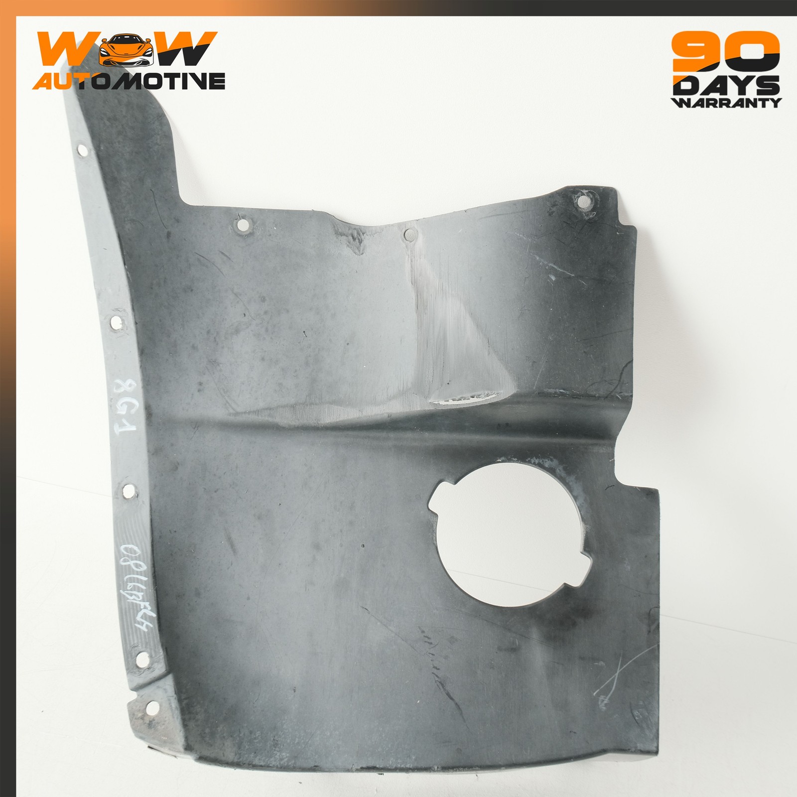 05-13 CHEVROLET CORVETTE C6 FRONT LEFT DRIVER SIDE WHEELHOUSE LINER FENDER OEM