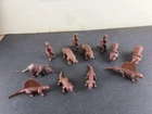 New ListingMARX Dinosaurs Lot 12 Brown Pl755 Mold