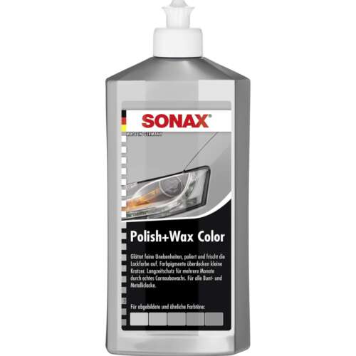 Sonax Polish+Wax Color argento/grigio 500 ml - 02963000 - Foto 1 di 1