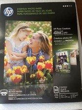 HP Everyday 50 sheet Letter 8.5 x 11-Inch Glossy Photo Paper NOS  B  