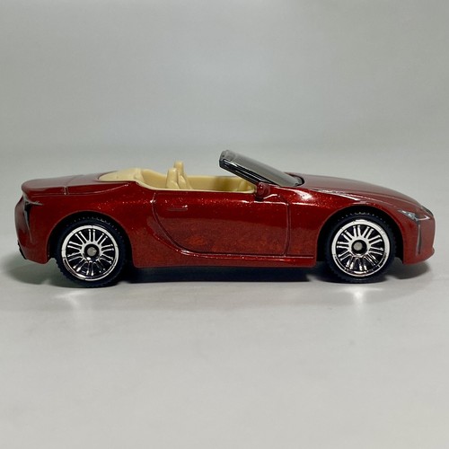 2021 Lexus LC 500 1:64 Diecast Collectible Diorama Model Car Red #44 - Picture 5 of 12