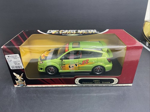 Road Signature 2003 Pontiac Vibe GT-R Tuner 1:18 Scale Diecast Model Car H.65 - 第 1/3 張圖片