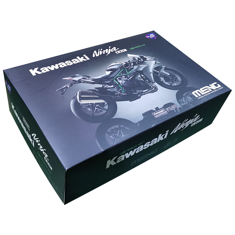 mn☆彡 Meng 1 9 Kawasaki Ninja H2 Pre-colored Edition Plastic Model