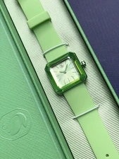 Swarovski Lucent Watch Silicone Strap Green