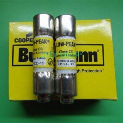 10PCS/Box New LP-CC-15 Low   Time Delay Class CC Fuse 600Vac 15A #D5*