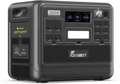 FOSSiBOT Tragbare Powerstation F2400 Solargenerator 2048Wh 2400W 220-240V XT90