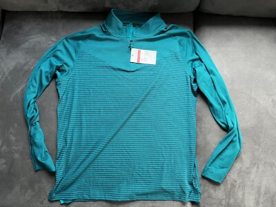 Nike Dri Fit ADV Golf Quarter Zip Longsleeve Shirt Gr.L NEU