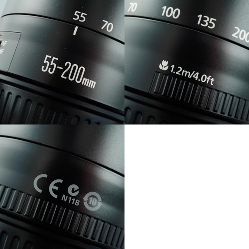 VERY GOOD Canon EF 55-200mm F/4.5-5.6 II USM Zoom Lens - Picture 24 of 24