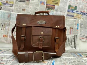 lightweight leather briefcase