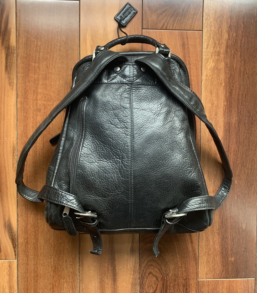 Latico Leather Backpack NY New Jersey Company Vintage and  display picture 3