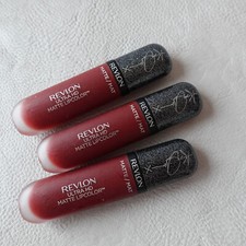 Revlon Ashley Graham Never Enough Ultra Matte Red Lipstick Keep it Real Lot of 3