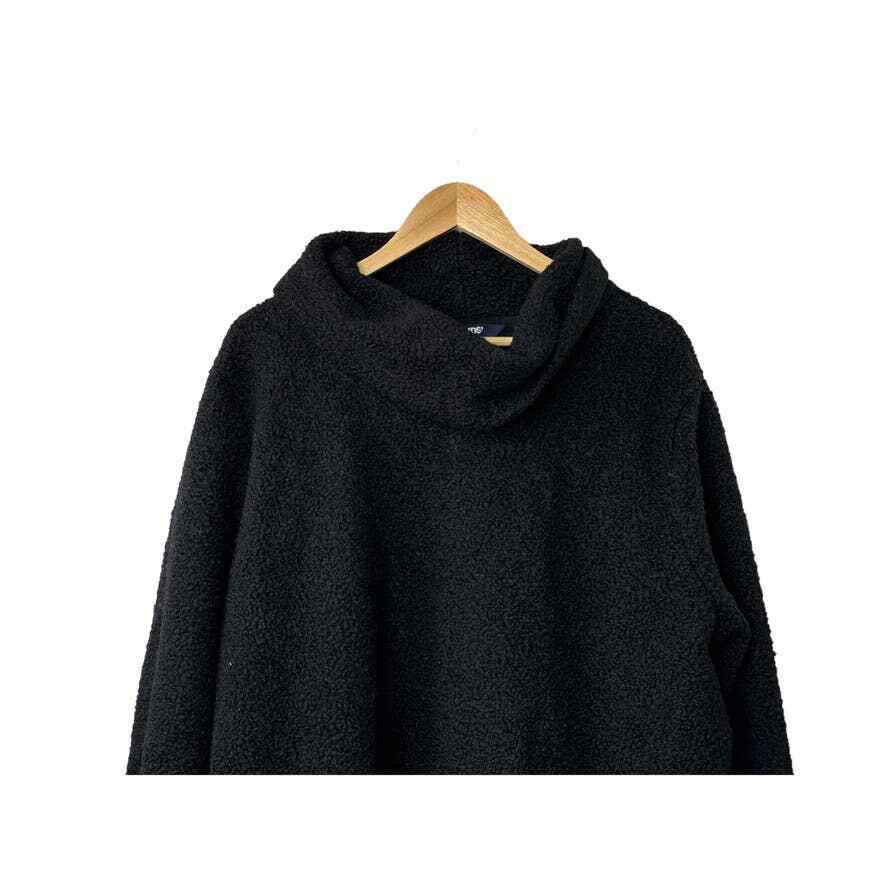 Women's boucle fleece tunic pullover Clearance