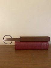 Vintage MCM Scissors Letter Opener Desk Set Leather Case UCH Style Italy