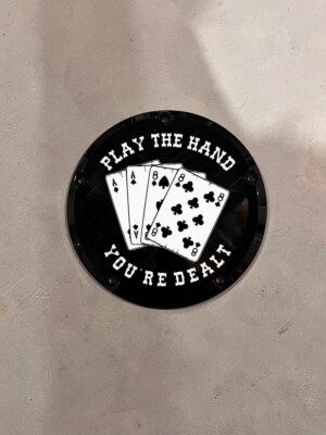 Harley Dead Mans Hand Derby Cover 2016-current Touring Fitment Only