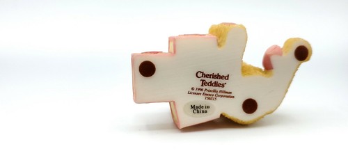 Cherished Teddies BEAR WITH LOVE LETTERS "I LOVE YOU" Mini Figurine 156515 - Picture 11 of 11