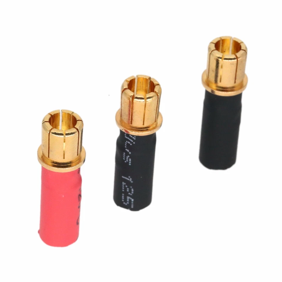 No wires ESC HV 6.5mm Female to 8mm male bullets Car boat Brushless Motors lipo - Image 3 of 4