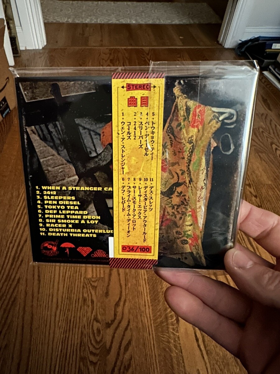 MICKEY DIAMOND X SADHUGOLD DEATH THREATS CD OBI SOLD OUT