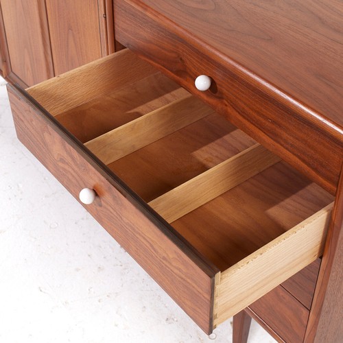 Kipp Stewart for Drexel Declaration Mid Century 11 Drawer Lowboy Dresser - Picture 11 of 13