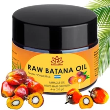 Batana oil Organic for HAIR GROWTH 4 oz - 100% Raw Pure BATANA OIL from Honduras